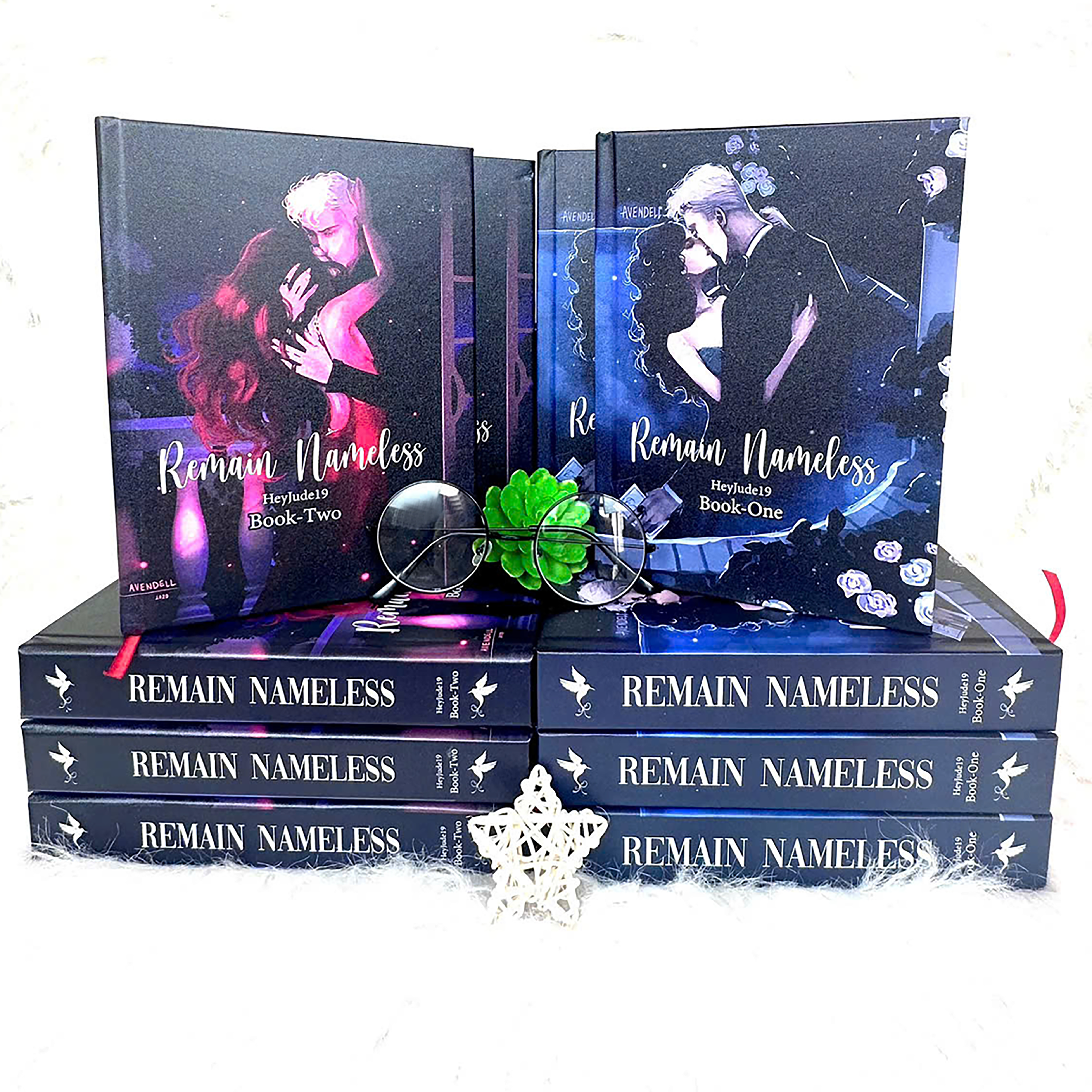 Remain Nameless by HeyJude19 – Book One & Book Two Set (Hardcover Edition) - WizyBook
