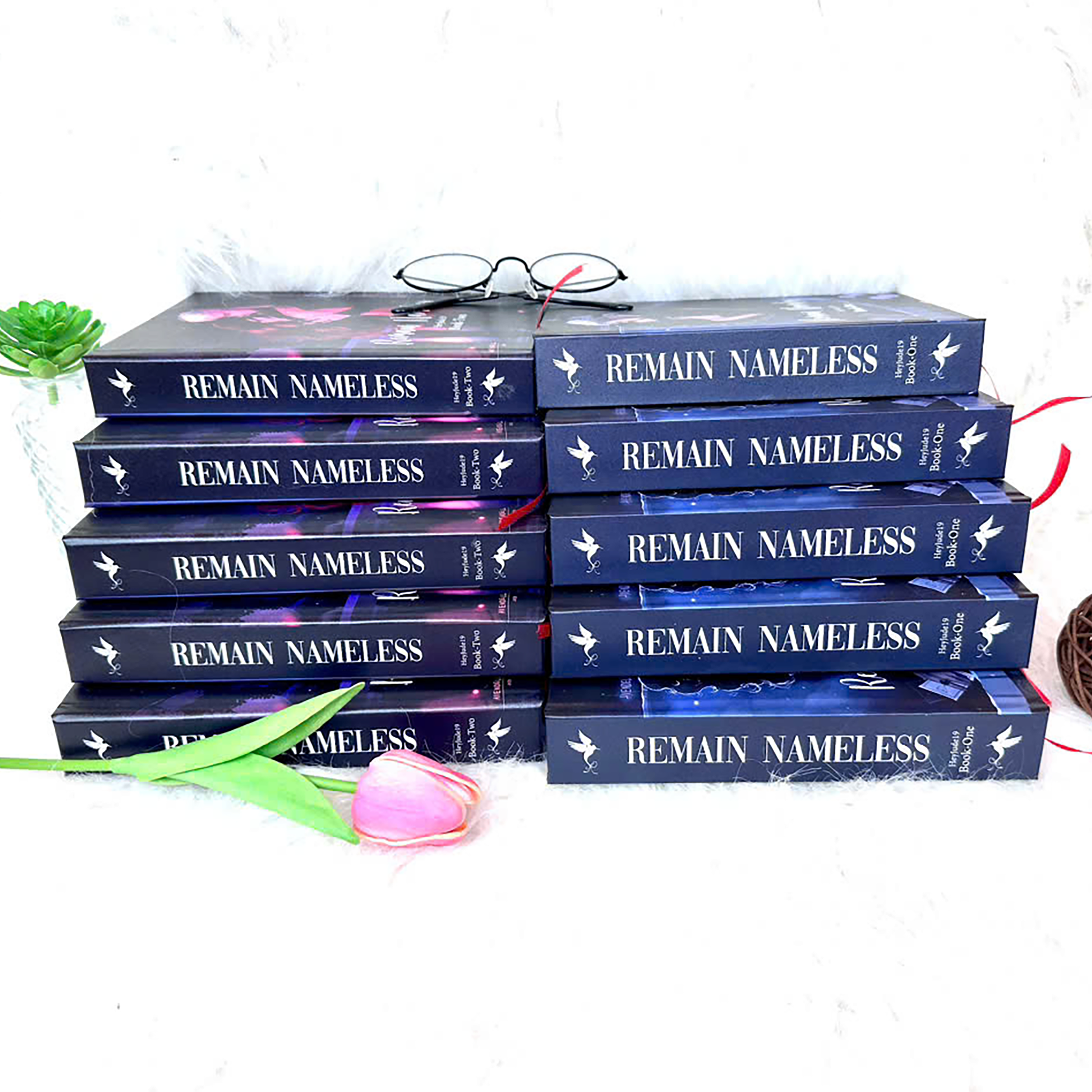 Remain Nameless by HeyJude19 – Book One & Book Two Set (Hardcover Edition) - WizyBook