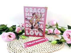 DMATMOOBIL – Draco Malfoy and The Mortifying Ordeal Of Being In Love, Limited Pink Hardcover Edition, Dramione Fanfic by isthisselfcare
