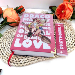 DMATMOOBIL – Draco Malfoy and The Mortifying Ordeal Of Being In Love, Limited Pink Hardcover Edition, Dramione Fanfic by isthisselfcare