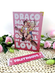 DMATMOOBIL – Draco Malfoy and The Mortifying Ordeal Of Being In Love, Limited Pink Hardcover Edition, Dramione Fanfic by isthisselfcare