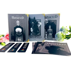 Manacled Book - Deluxe 3-Volume Edition with Illustrations - Complete Series. Exclusive Poster Gift Set Included