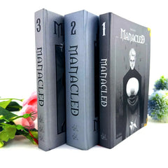 Manacled Book - Deluxe 3-Volume Edition with Illustrations - Complete Series. Exclusive Poster Gift Set Included