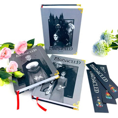 Manacled Book - Deluxe 3-Volume Edition with Illustrations - Complete Series. Exclusive Poster Gift Set Included