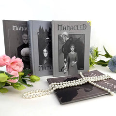 Manacled Book - Deluxe 3-Volume Edition with Illustrations - Complete Series. Exclusive Poster Gift Set Included
