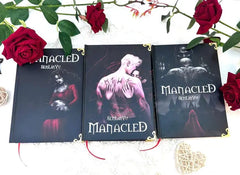 Manacled Book - Deluxe 3-Volume Edition with Illustrations - Complete Series. Exclusive Poster Gift Set Included, New version