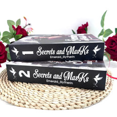 Secrets and Masks book. Hardcover. Complete set. 2-volume hardcover collection with 2 bonus posters