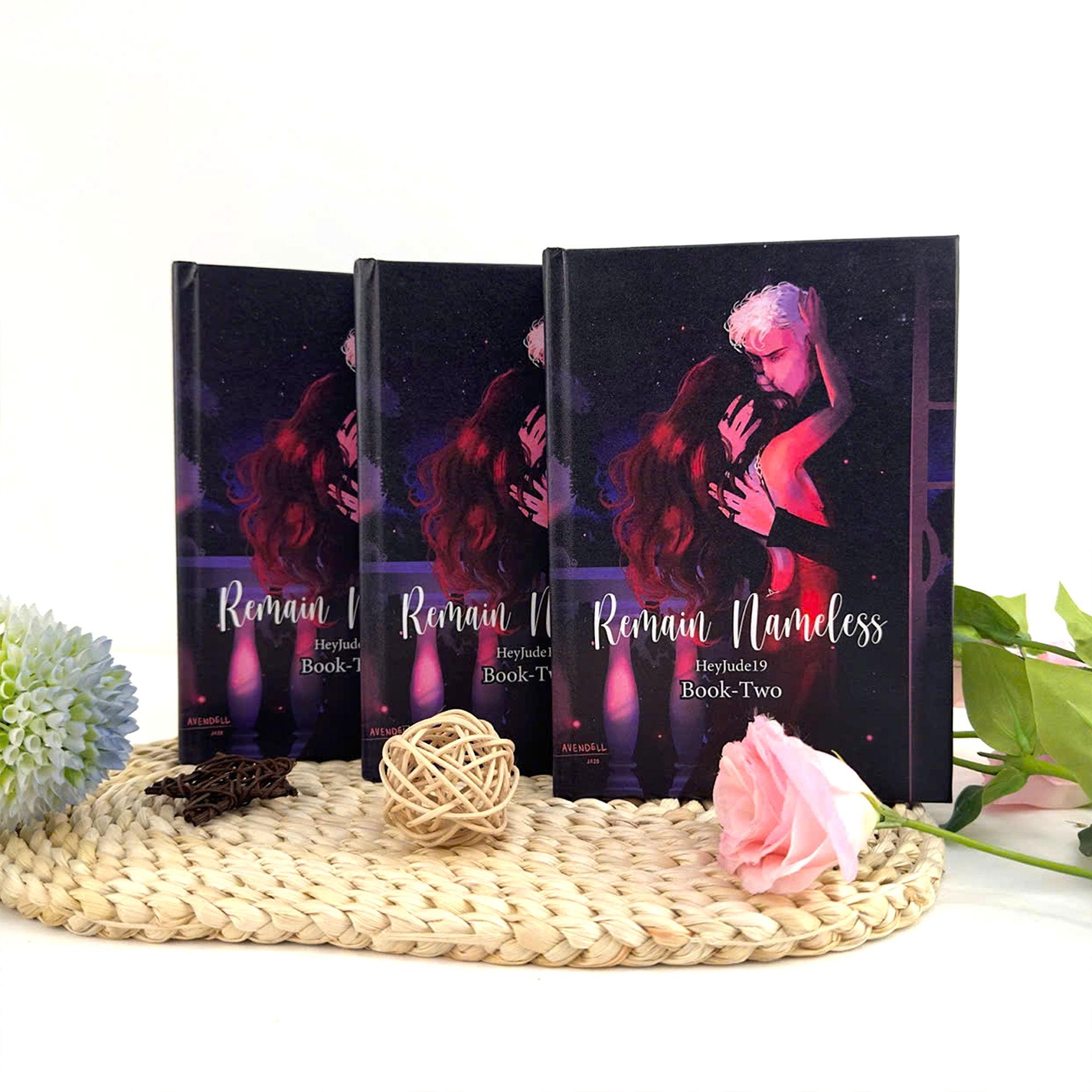 Remain Nameless Book Series by HeyJude19 – Hardcover Edition, Books One & Two (Complete Set)
