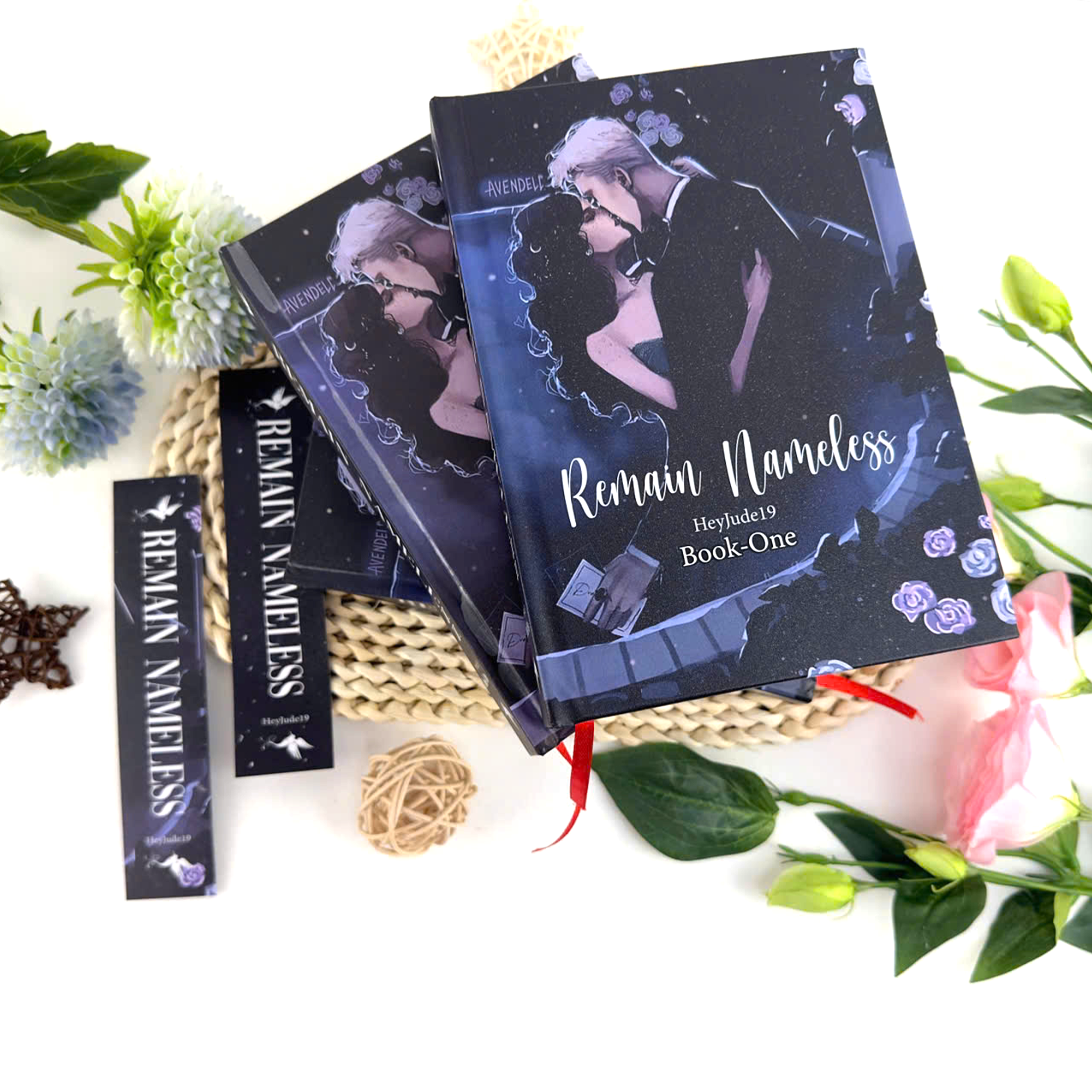 Remain Nameless Book Series by HeyJude19 – Hardcover Edition, Books One & Two (Complete Set)
