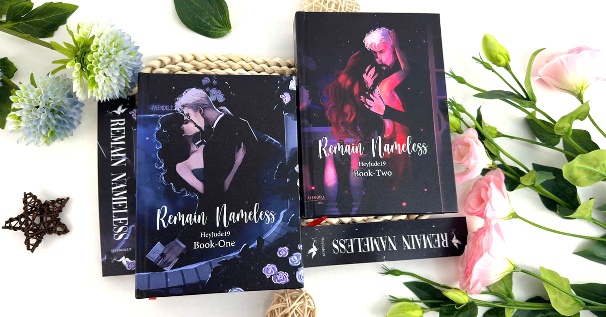 Remain Nameless Book Series by HeyJude19 – Hardcover Edition, Books One & Two (Complete Set)