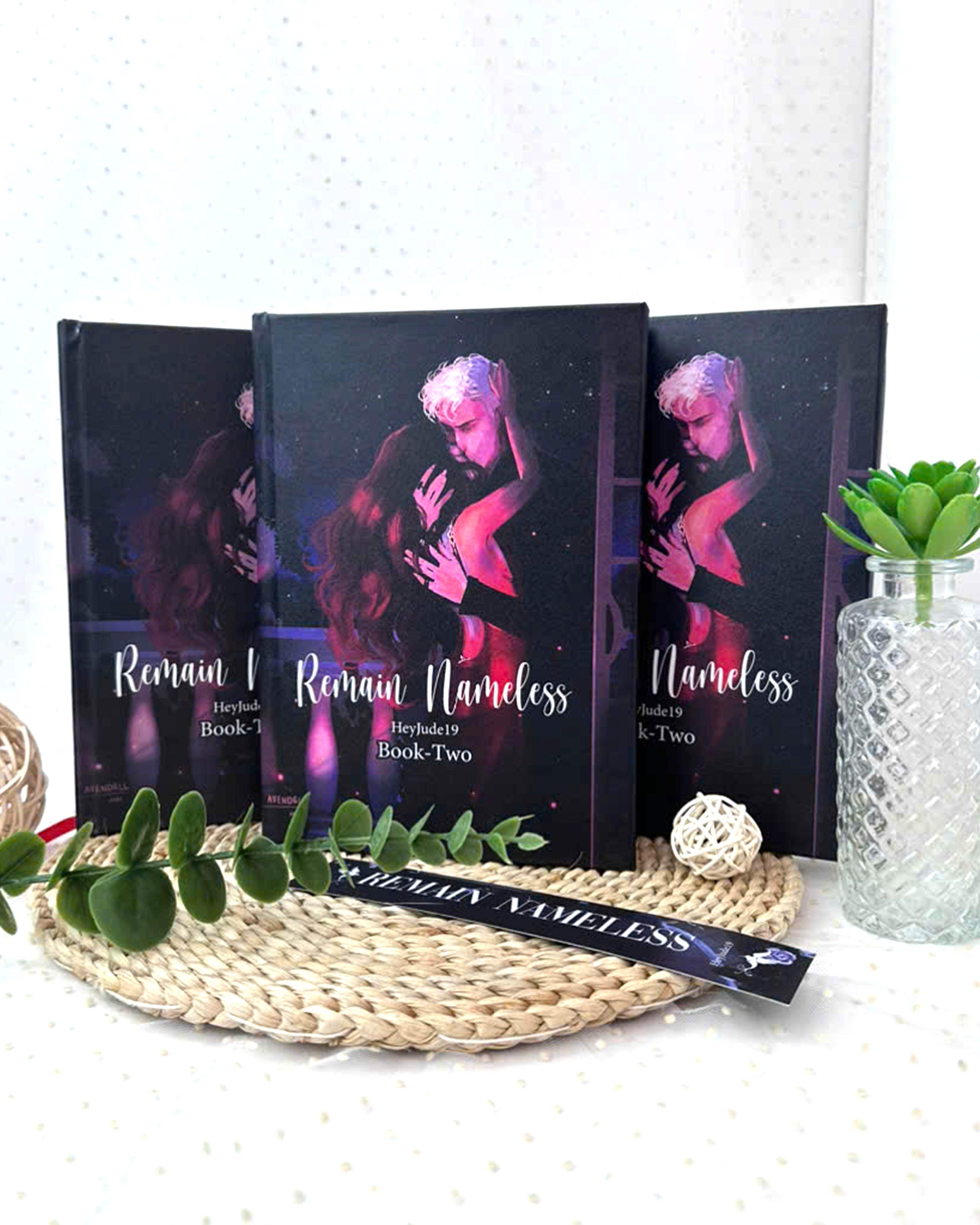 Remain Nameless Book Series by HeyJude19 – Hardcover Edition, Books One & Two (Complete Set)