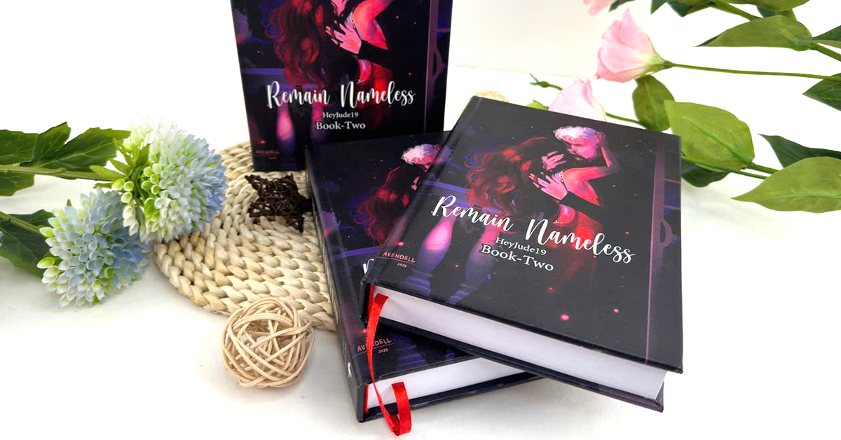 Remain Nameless Book Series by HeyJude19 – Hardcover Edition, Books One & Two (Complete Set)