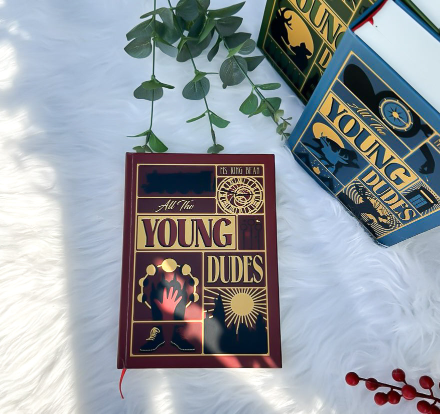 All The Young Dudes Book Vol 1,2,3 - The gift includes three bookmarks - MsKingBean89 - Fanfic Bookbinding