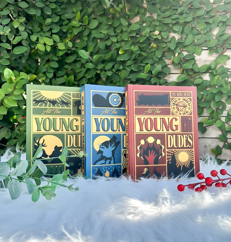 All The Young Dudes Book Vol 1,2,3 - The gift includes three bookmarks - MsKingBean89 - Fanfic Bookbinding